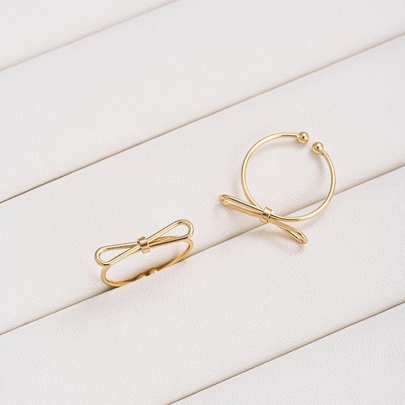 Bowknot Open Ring