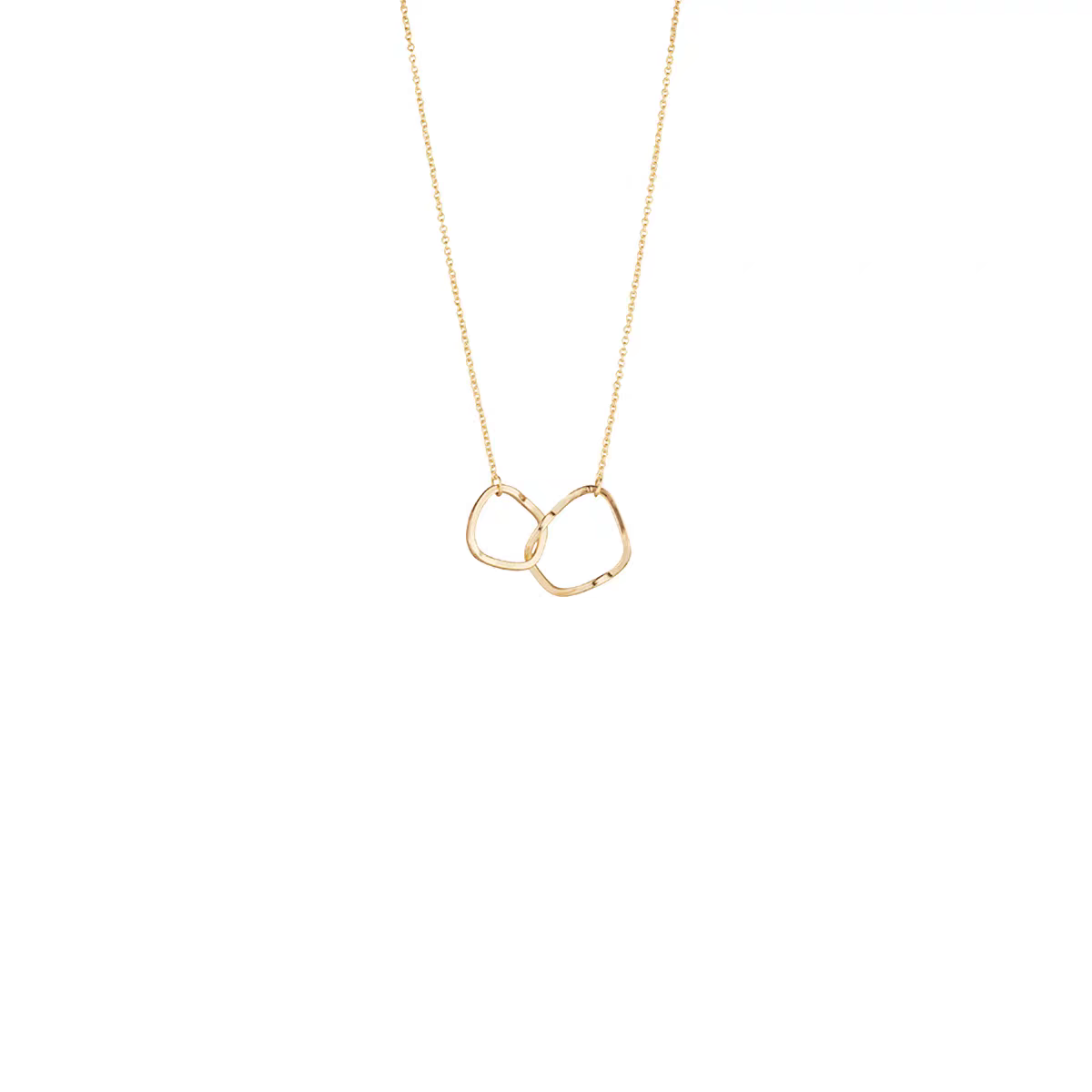 Infinite Grace 18K Gold Loop Necklace