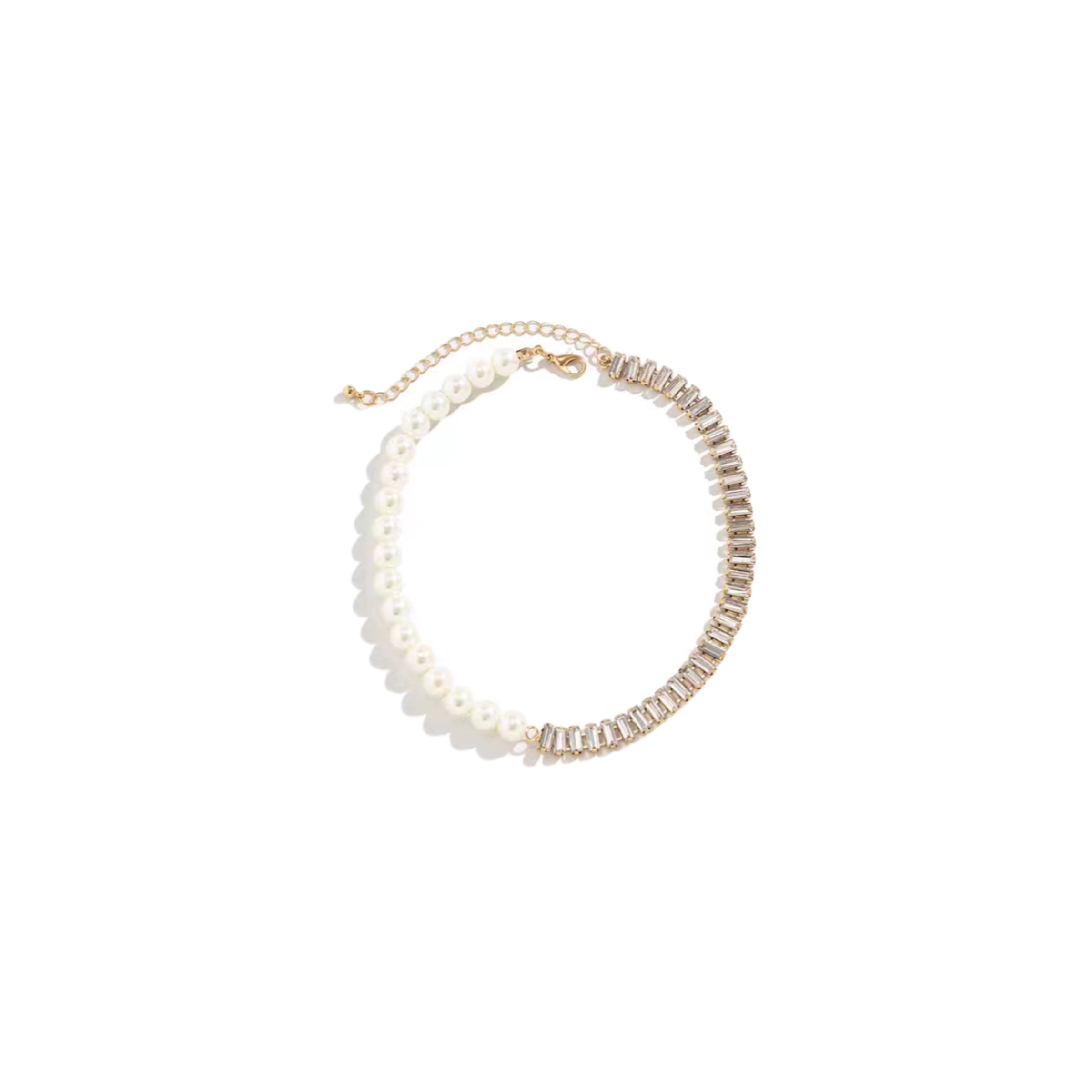 Elegant Pearl Embrace Bracelet